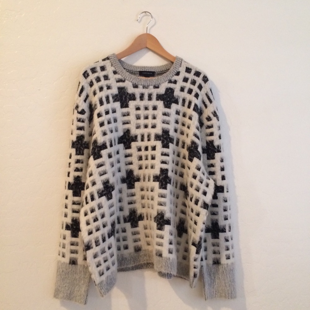 Topshop Welsh Pattern Sweater